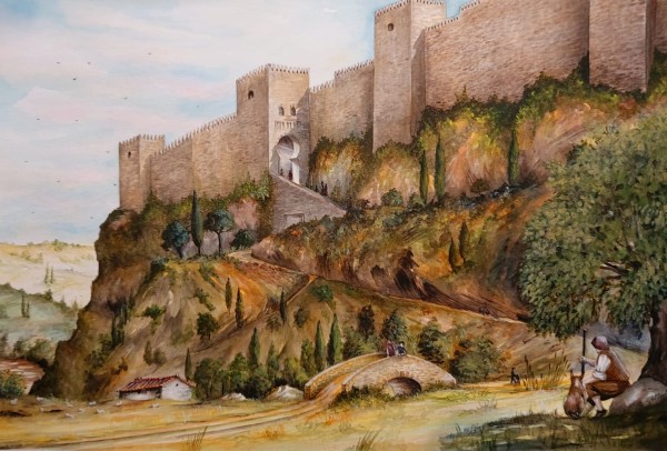 Puerta de Granada from Camino Remedios